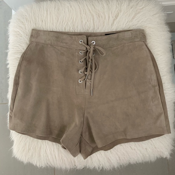 rag & bone Pants - Rag and Bone suede shorts. Size 27. NWT